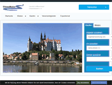 Tablet Screenshot of elblandmakler.de
